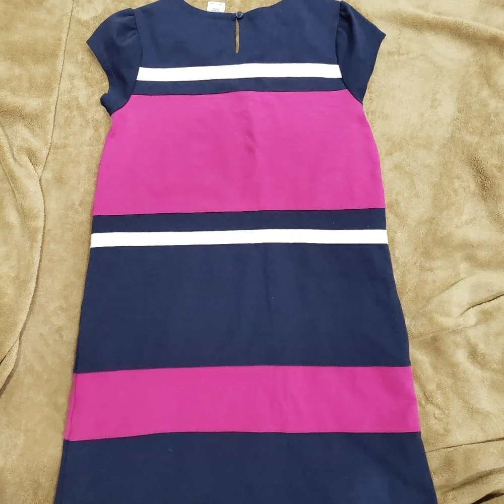 Gymboree Girl’s Blue, Pink & White Dress - Size 10 - Vibrant & Stylish